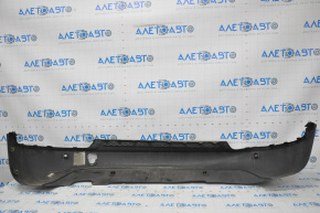 Bare rear bumper lower part Jeep Compass 17-22 for parking sensors, structure, breakage of fastening