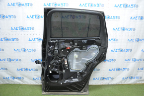 Door bare rear right Lincoln MKX 16-18 black W9 butt