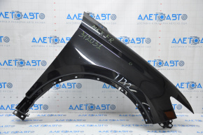Front right wing Lincoln MKX 16-18 black W9 bumper