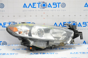Headlight front right Mazda 6 13-17 bare usa halogen, for polishing
