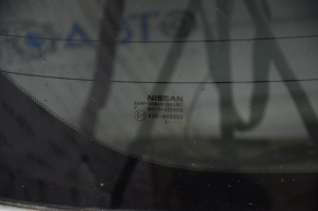 Naked tailgate with glass Nissan Rogue 14-18 silver K23