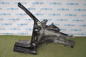 Front right quarter VW Jetta 11-18 USA black, dented threshold