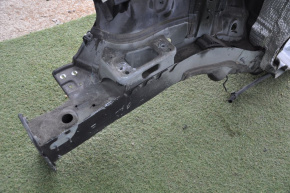 Front right quarter VW Jetta 11-18 USA black, dented threshold
