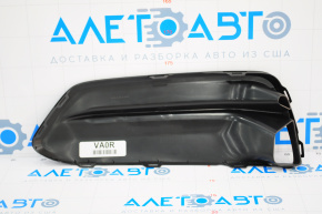 Bumper grille right Honda Accord 18-20 without fog lights