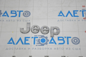 Emblem hood inscription Jeep Compass 17-24 chrome