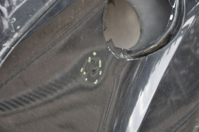 Quarter wing rear right Ford Escape MK3 13-19 black, with central pillar, butt