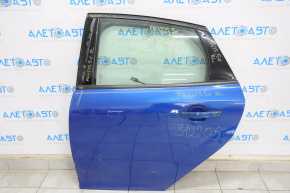 Door assembly rear left Ford Focus mk3 11-18 blue N6, dent, bumps
