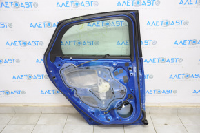 Door assembly rear left Ford Focus mk3 11-18 blue N6, dent, bumps