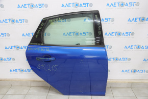 Door assembly rear right Ford Focus mk3 11-18 blue N6, bumpers