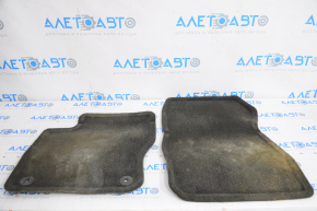 Set of floor mats for Ford Focus mk3 11-18 cloth black, for dry cleaning