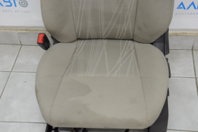 Driver's seat Ford Focus mk3 15-17 rest, without airbag, mechanics, gray cloth, for dry cleaning