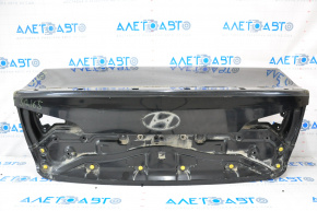 Trunk lid Hyundai Sonata 15-17 black S3