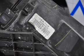 Headlight front left bare Hyundai Sonata 15-17 halogen without fastening, missing one cover