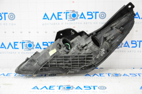 Headlight front right bare Hyundai Sonata 15-17 halogen without fastening, missing two covers