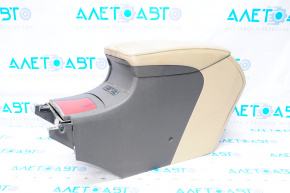 Lexus ES350 07-09 leather center console armrest, brown with beige