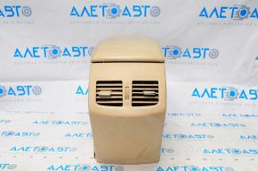 Lexus ES350 07-09 leather center console armrest, brown with beige