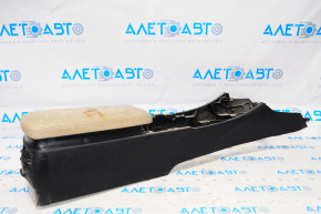 Central console armrest Lexus IS 14-20 leather, beige, armrest for dry cleaning