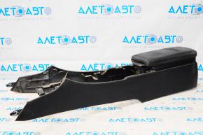 Lexus IS 14-20 leather center console armrest, black