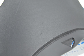 Rear pillar trim lower 2nd row left Lincoln MKX 16-18 black, broken crepe, scratches, worn