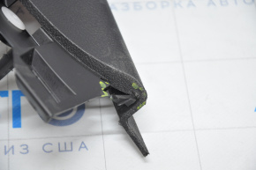 Rear pillar trim lower 2nd row right Lincoln MKX 16-18 black, broken fastener, scratch