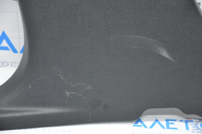 Center pillar trim lower left Lincoln MKX 16-18 black, scratches, worn