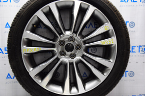 Wheel disk R21 Lincoln MKX 16-18 curb, paint peeled off