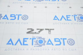 Emblem inscription 2.7T tailgate Lincoln MKX 16-18