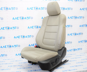 Driver's seat Mazda 6 13-15 with airbag, leather beige, electric, mother-in-law's on leather