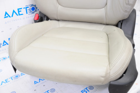 Driver's seat Mazda 6 13-15 with airbag, leather beige, electric, mother-in-law's on leather