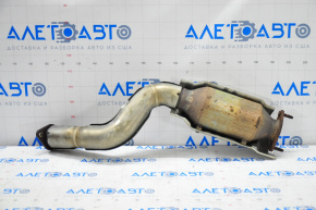 Exhaust line middle part with catalyst Nissan Rogue 14-16