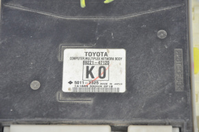 Computer multiplex network body Toyota Prius 30 10-12 with fuse box under the dashboard