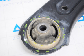 The lower front right control arm of a Hyundai Sonata 15-17 is iron, the silent block is torn.