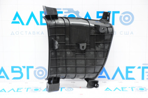 Front bumper air duct left Kia Forte 4d 17-18 rest