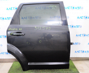Door assembly rear right Dodge Journey 11-20 black PXR, dents