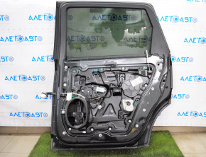 Door assembly rear right Dodge Journey 11-20 black PXR, dents