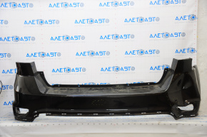 Bare rear bumper Dodge Journey 11-19 SXT black, dented, broken ribs, cracks, tears