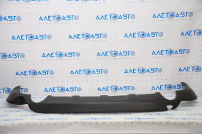 Rear bumper lip Dodge Journey 11-19 SXT for 2 pipes, structure, scratches, breakage of fastening, dent