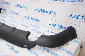 Rear bumper lip Dodge Journey 11-19 SXT for 2 pipes, structure, scratches, breakage of fastening, dent