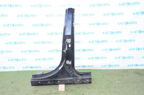 Body pillar center left Dodge Journey 11-14 black PXR, dented, sawed off