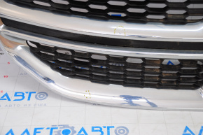 Radiator grill grill Dodge Journey 11-20 chrome with emblem, small bumps, scratches