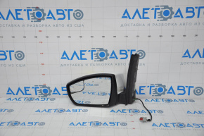 Left side mirror complete Ford C-max MK2 13-18 5 pins, turn signal, white YZ