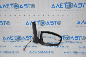 Side mirror right complete Ford C-max MK2 13-18 7 pins, turn signal, white YZ