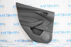Door trim card rear left Ford Focus mk3 11-18 black under handle, scratches