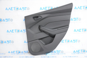 Door trim card rear right Ford Focus mk3 11-18 black under handle, scratches