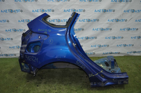 Quarter wing rear right Ford Focus mk3 11-18 5d blue, small bumps