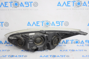 Headlight front right naked Ford Focus mk3 15-18 rest, halogen, light, swollen chrome