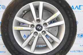 Wheel disk R16 Hyundai Sonata 15-17 light curb