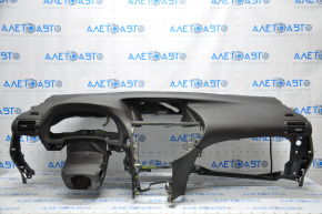 Dashboard front panel without AIRBAG Lexus RX450h 10-15 black, without left plug