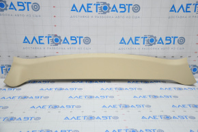 Upper trunk door trim Lexus RX350 RX450h 10-15 beige, plastic turned white