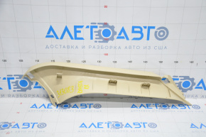 Right trunk door trim Lexus RX350 RX450h 10-15 beige, worn, broken fastener